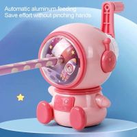 Hand-cranked Pencil Sharpener 3rd Gear Adjustable Cute Astronaut Mechanical Sharpener School Office Supplies Student Stationery