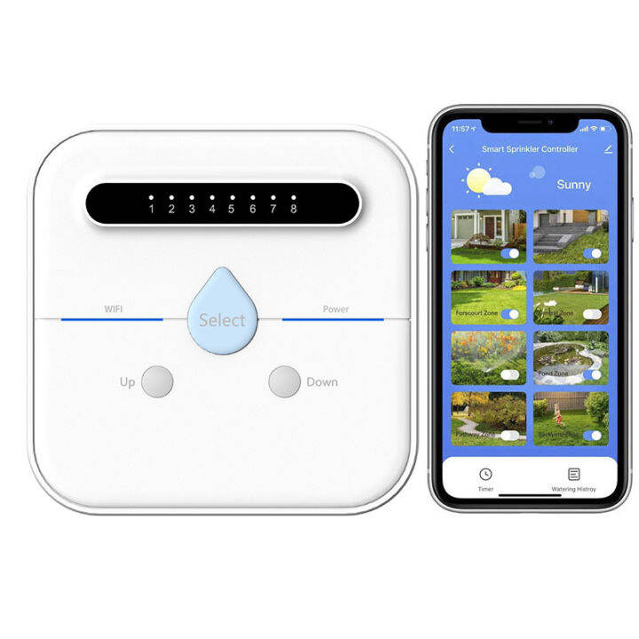 WIFI Smart Watering Timer Garden Irrigation Controller Water Valve