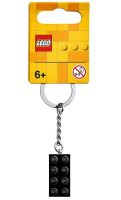 LEGO 2x4 Black Metallic Key Chain 853992