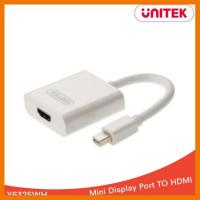 สินค้าขายดี!!! Mini Display Port TO HDMI Converter Unitek Y6325WH ที่ชาร์จ แท็บเล็ต ไร้สาย เสียง หูฟัง เคส ลำโพง Wireless Bluetooth โทรศัพท์ USB ปลั๊ก เมาท์ HDMI สายคอมพิวเตอร์