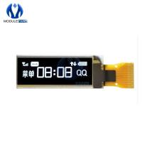 จอแสดงผลจอ Lcd Oled สีฟ้า/ขาว0.91นิ้ว128X32 Iic I2c อนุกรม Diy โมดูล Ssd1306ไดรเวอร์ Ic 0.91 "12832 Ssd1306สำหรับ Arduino รูป