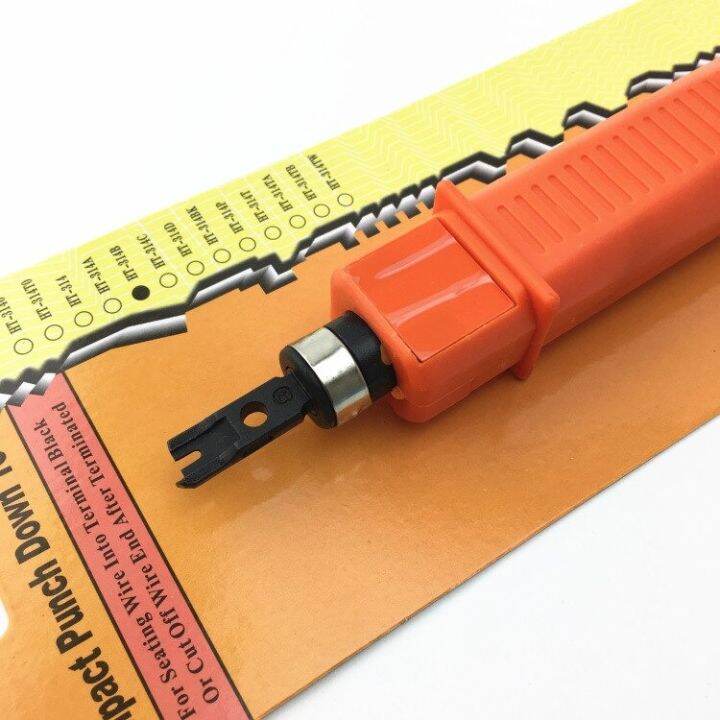 HT314B 110 Block Wire Cable Cutter Punch Down tool Lazada PH