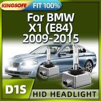 Kingsofe หลอดไฟไฟหน้าซีนอนซ่อน D1s 2x โคมไฟอัตโนมัติ6000K สำหรับ Bmw X1 E84 2009 2010 2011 2012 2013 2014 2015