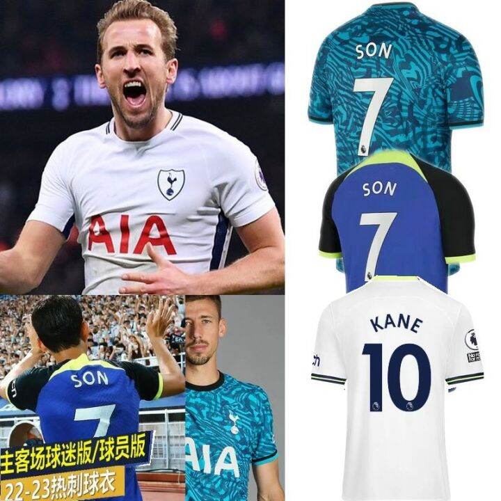 22-23-spurs-shirt-cloth-7-silly-season-10-kane-short-sleeved-football-suit-custom-movement-speed-dry