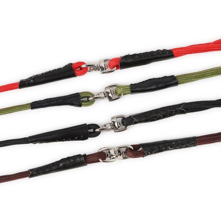 ผู้ผลิตขายส่ง-youlaishi-gold-panda-สีธรรมดาเชือกไนลอนรวมกล่องของขวัญ-pet-leash-p-rope-สำหรับการแข่งขัน