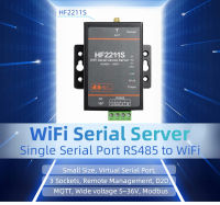 HF2211S อุตสาหกรรมอนุกรม Modbus RS485เพื่อแปลง WiFi TCP IP net Modbus MQTT 2เมตรแฟลชเซิร์ฟเวอร์อนุกรม