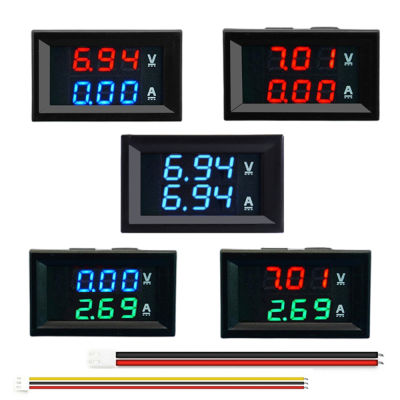 10A LED Digital Voltmeter Ammeter รถรถจักรยานยนต์เครื่องวัดแรงดันไฟฟ้า Volt Detector Tester Monitor Panel