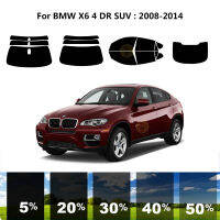 Precut nanoceramics รถ UV window Tint Kit ยานยนต์ฟิล์มหน้าต่างสำหรับ BMW X6 E71 4 DR SUV 2008-2014