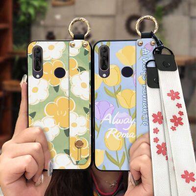 cartoon Anti-knock Phone Case For Wiko View3 Waterproof Soft Durable Original Dirt-resistant protective Lanyard cute