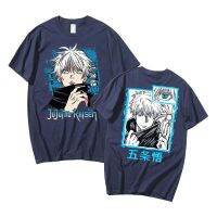 Mens Large T-shirt Limited Anime Jujutsu Kaisen Satoru Gojo Graphic Print Tshirt Male Vintage Manga Tshirts Men Loose