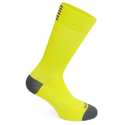 สีเหลืองผู้ชายผู้หญิงขี่จักรยานถุงเท้ากลางแจ้งแห้งเร็วกีฬาถุงเท้านั่งถุงเท้าการบีบอัดเหมาะกับขนาด38-45
