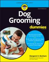 หนังสืออังกฤษใหม่ล่าสุด Dog Grooming for Dummies, 2nd Edition [Paperback]