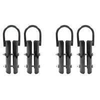 1.5 Inch Climbing Rope Clamp,4 Sets Rope Climb Clasp Workout Rig Attachment Hook for Rope Climbing Gym Strength Training