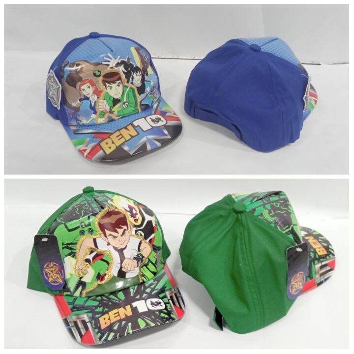 Topi Anak Ben 10 / Topi Karakter Ben10 Jalan-jalan Tidak Panas ...