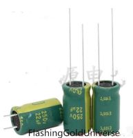 250V 22UF 22UF 250V Electrolytic Capacitor  volume 10X17 best quality New origina Electrical Circuitry Parts