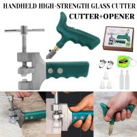 Glass Tile Opener Handheld High-Strength Glass Cutter Diamond Cutting Hand Tools Multi-function Portable Ceramic Opener Divider