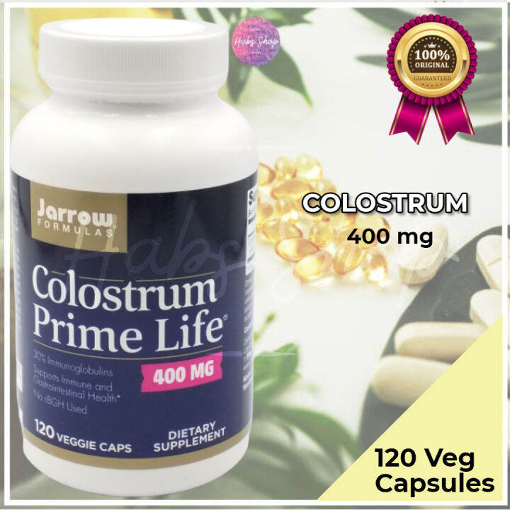 Jarrow Formulas Colostrum Prime Life 400 Mg 120 Veggie Caps Lazada Ph