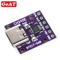 CH340E MSOP10 USB to TTL Serial Converter 5V/3.3V Alternative CH340G Module TYPE-C Interface For Arduino Pro Mini