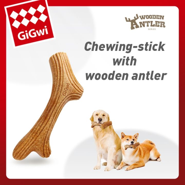 gigwi-ผงไม้จริงของเล่นฝึกเคี้ยวสุนัข-pp-ของเล่นสำหรับสัตว์เลี้ยงสุนัขกิ่งต้นไม้สุนัขทันตกรรม-chews-stick-สัตว์เลี้ยงของเล่นฝึกเคี้ยวกระดูกสุนัขของขวัญ-yy-ร้านค้า