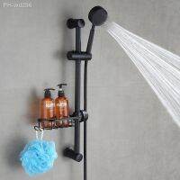 Adjustable Shower Bar Lifting Rod with Shower Rack Shower Column Shower Riser Slide Bar Shower System Sliding Bar