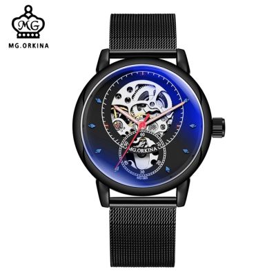 [COD] Okina Mechanical Hollow New Double-sided Fashion Mens