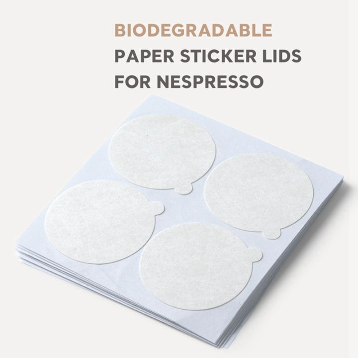 100pcs-paper-lids-seals-stickers-white-paper-for-filling-disposable-empty-nespresso-coffee-pod-reusable-cover