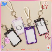 【hot sale】 ❄﹍◎ B11 LY-HOME Cartoon Card Holders Cute Kawaii Kuromi With Lanyard Credit ID Melody Card Storage Cover