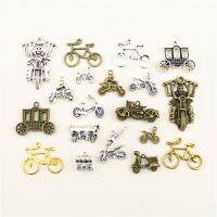 Vehicles Wagons Bicycles Motorcycle Charm For Jewelry Making