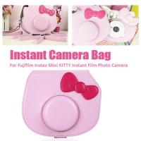 กระเป๋ากล้อง Retro PU กระเป๋ากล้องสำหรับ Fujifilm Instax Mini กล้องอินสแตนท์