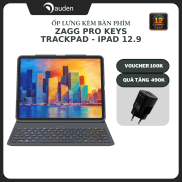 Ốp lưng kèm bàn phím ZAGG Pro Keys TrackPad - iPad 12.9 Pro