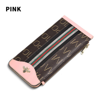 2021Anti-theft brush anti-degaussing wallet ladies zipper credit card bag fashionable multi-color ultra-thin mobile phone coin purse