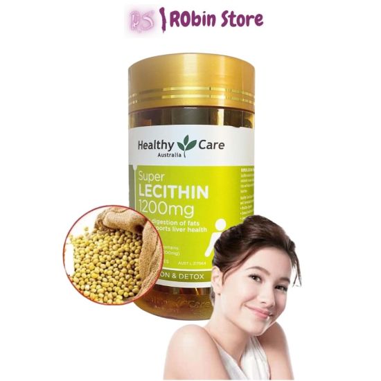 Mầm đậu nành tăng vòng 1 healthy care super lecithin đẹp da - ảnh sản phẩm 1