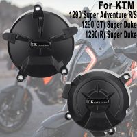 ฝาครอบปกป้องป้องกันเครื่องยนต์มอเตอร์ไซค์สำหรับ KTM 1290 R Super Duke 1290GT 2014 2015 2016 2017 2018 2020 2019