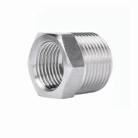 1/8 1/4 3/8 1/2 3/4 1 BSP NPT Male To Female Thread 304 Stainless Steel Reducer Bushing Reducing Pipe Fitting Connector