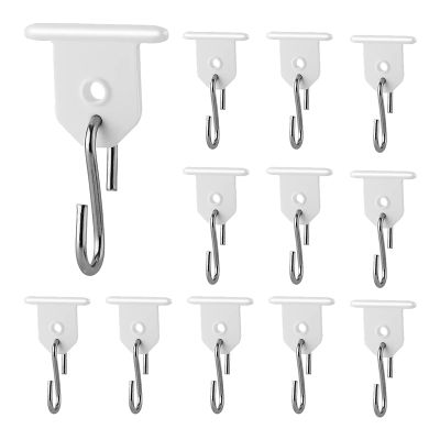 12 Pairs RV Awning Light Holder, S Shaped Canopy Light Hooks for Outdoor Camping Tent Home Party
