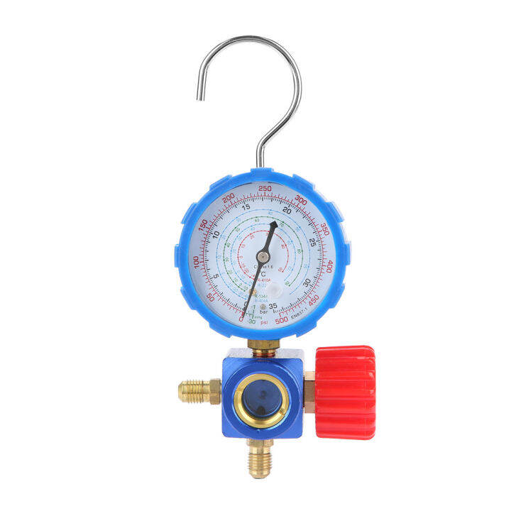 air-condition-manifold-gauge-manometer-valve-with-visual-mirror-air-condition-manifold-gauge-manometer-amp-valve-500psi-35kgf-cm-with-visual-mirror