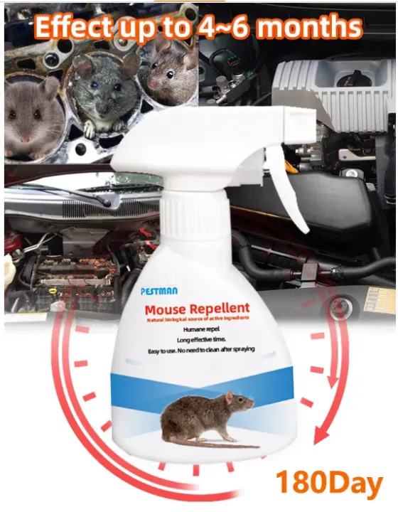 Pestman Rat and Mouse Repellant for Car or Home Use Safe and Nontoxic