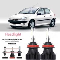 หลอดไฟหน้ารถยนต์ LED LAI 40w 6000k สีขาว สําหรับ Peugeot 206 2004-2008