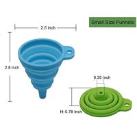 Hot Selling Kitchen Funnel, Kitchen Gadgets Accessories Silicone Collapsible Funnels For Filling Water Bottle Liquid Transfer Food Grade