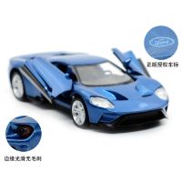 Yufeng RMZ FORD FORD GT โมเดลรถยนต์อัลลอย 1: 36 ของเล่น ของสะสม สําหรับเด็กผู้ชาย