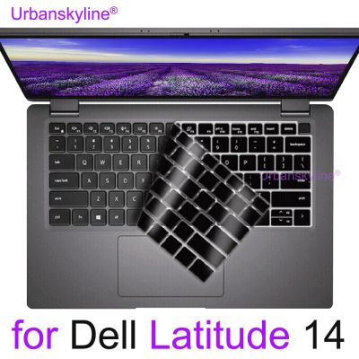 Keyboard Cover for Dell Latitude 7400 7404 7410 7414 7420 7424 7430 7480 7490 9420 9410 2 in 1 14 Protector Skin Case Silicone Basic Keyboards