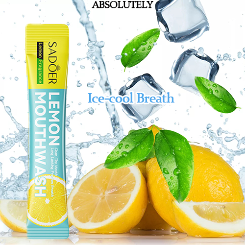 Travel Mouth Wash Packets Portable Disposable Mouthwash Bag With Oral