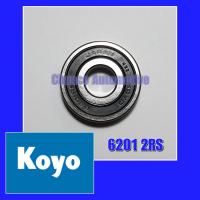 KOYO ลูกปืนเม็ดกลม 6201 2RS (วงนอก 32 mm./ รูใน 12 mm/ ความหนา 10 mm.)