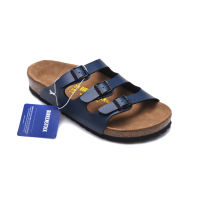 【พร้อมส่ง】Birkenstock Florida รองเท้าแตะลําลอง สีแมตต์ สีฟ้า สไตล์คลาสสิก สําหรับทุกเพศ 803