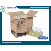 กระดาษทิชชู่ สำหรับเช็ดหน้า Scott Facial Tissue กล่องใหญ่  (1 ลัง)
