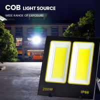 XPL สปอตไลท์ ไฟสว่าง Spotlight LED 200W COB AC 220V (ใช้ไฟบ้าน220V) แสงขาว IP66 สว่างมากๆ