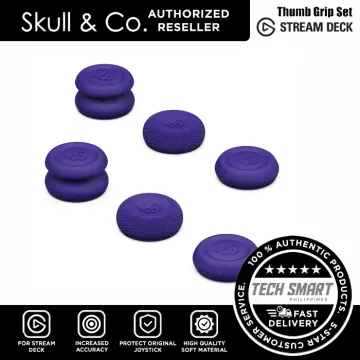 Skull & Co. Thumb Grip Set FPS CQC Joystick Cap Thumbstick Cover for Steam  Deck ROG Ally