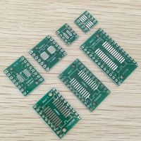 35pcs/lot PCB Board diy Kit SMD Turn to DIP Adapter Converter Plate SOP MSOP SSOP TSSOP SOT23 8 10 14 16 20 24 28 SMT To DIP