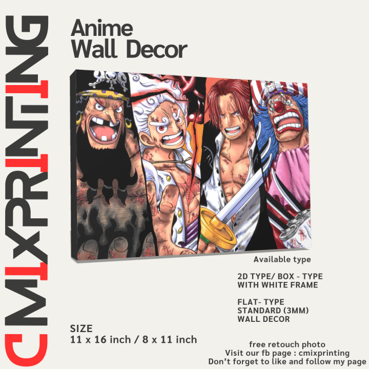 One piece wall decor Lazada PH