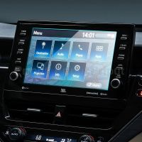 ฟิล์มกันรอยหน้าจอกระจกนิรภัยสำหรับ Toyota Camry 2021รถวิทยุนำทาง GPS อุปกรณ์ตกแต่งภายใน